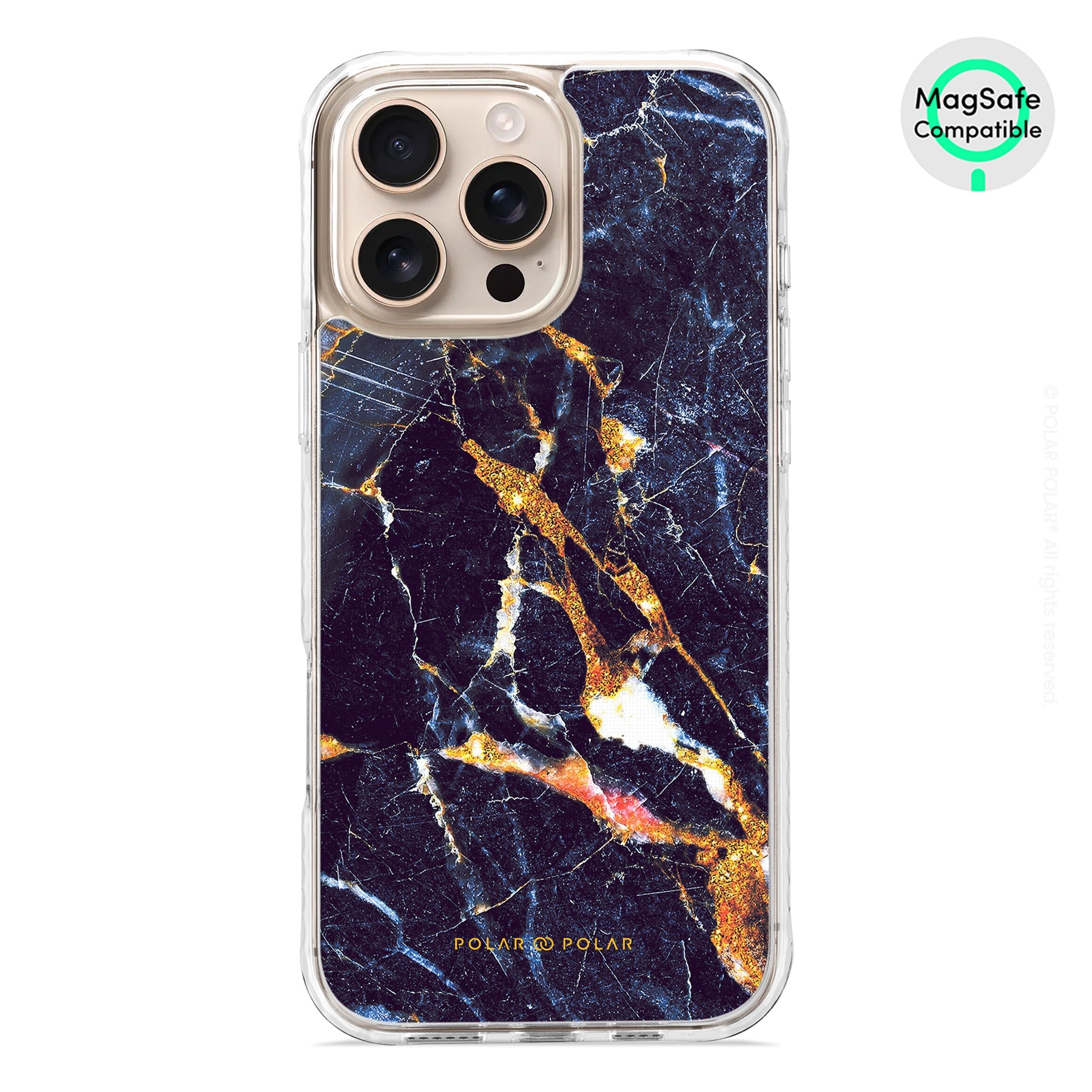 Winter Forest - iPhone 16 Pro Max Clear Bumper MagSafe Case