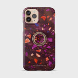 Paprika Terrazzo Gem | Phone Ring Holder