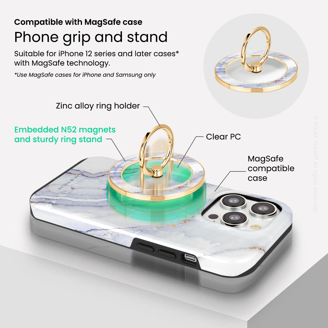 Standard_MagSafe Phone Grip and Ring Holder