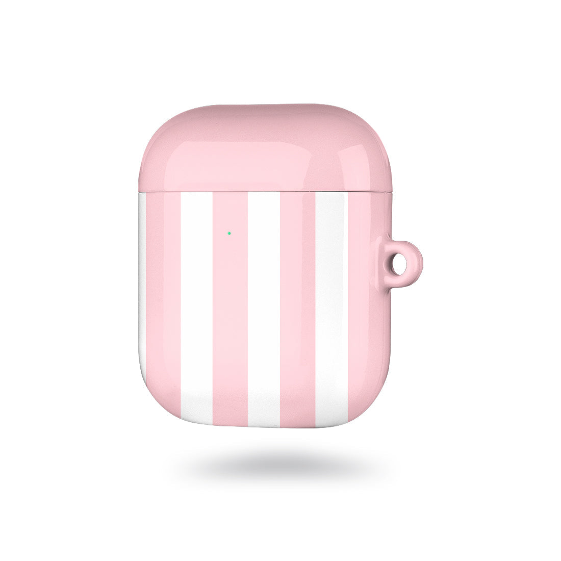 淺粉紅色直紋 AirPods 客製化型號