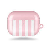 Baby Pink Stripe | Custom AirPods Pro Case