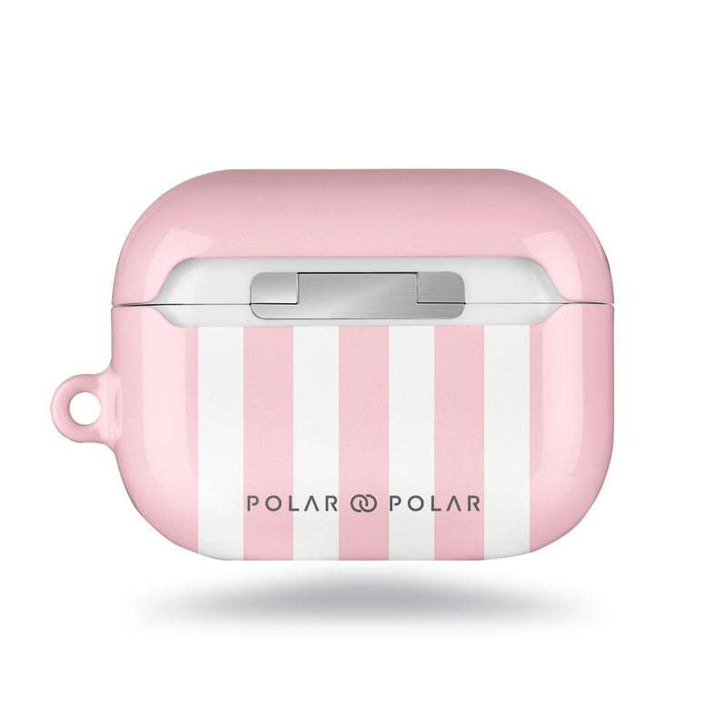 Baby Pink Stripe | Custom AirPods Pro Case