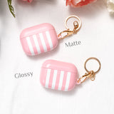 Baby Pink Stripe | AirPods Pro Case