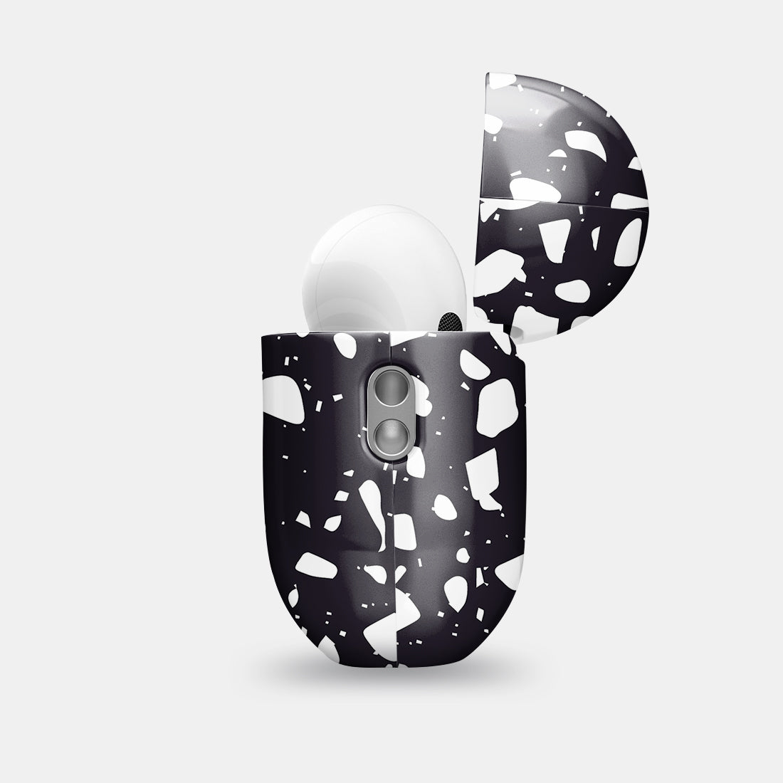 Black Rocky Road Terrazzo | Custom AirPods Pro 2 Case