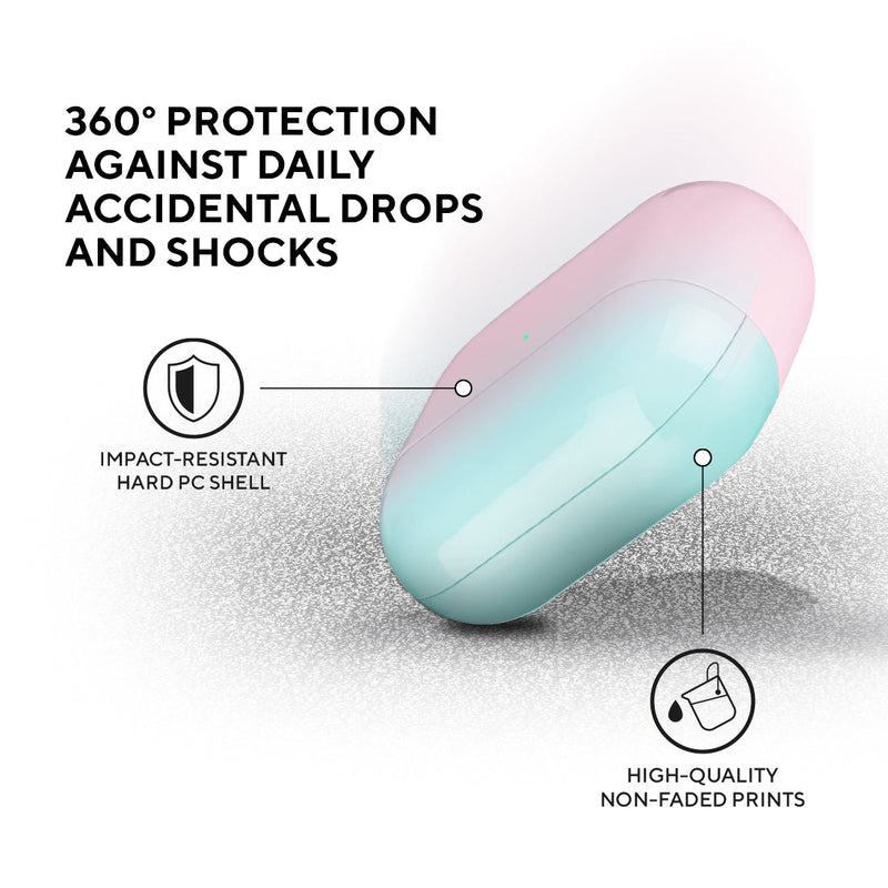 藍粉紅粉彩 | AirPods 3 保護殼