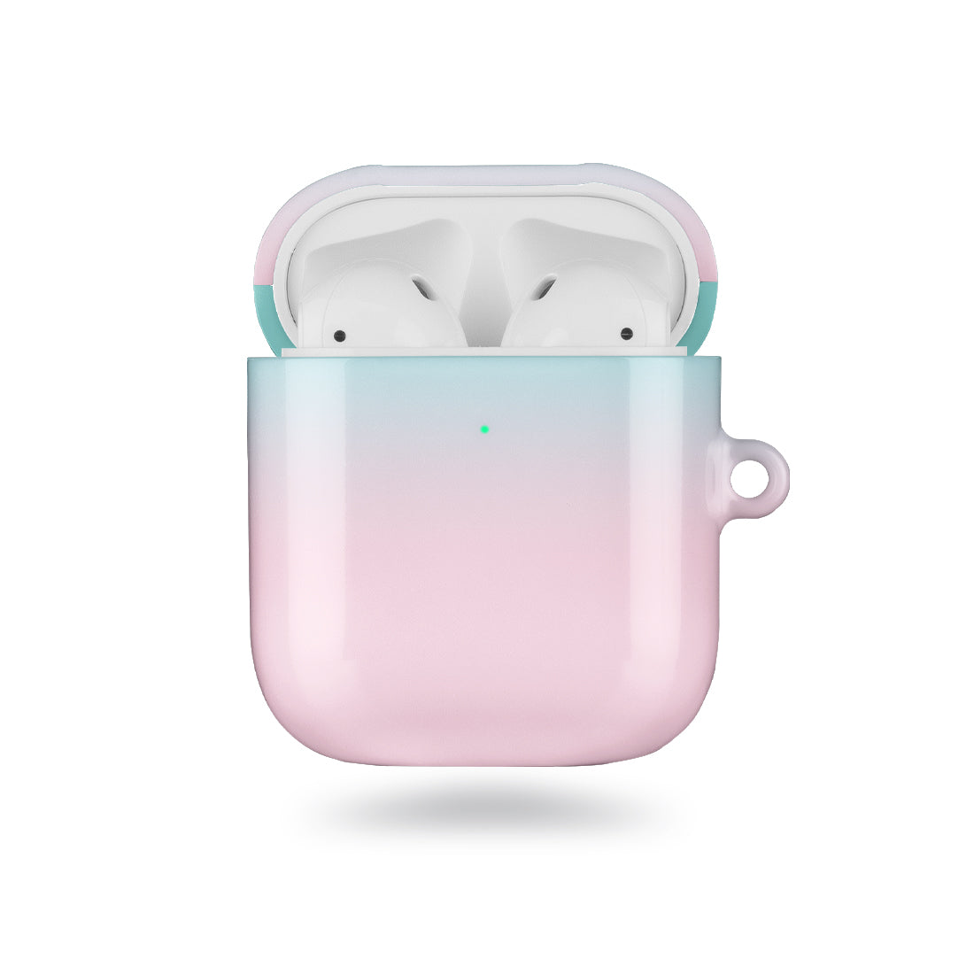 藍粉紅粉彩 客製化 AirPods 保護殼