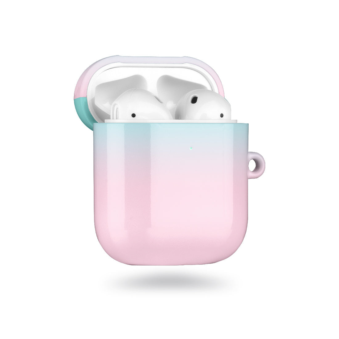 藍粉紅粉彩 客製化 AirPods 保護殼