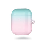 藍粉紅粉彩 客製化 AirPods 保護殼