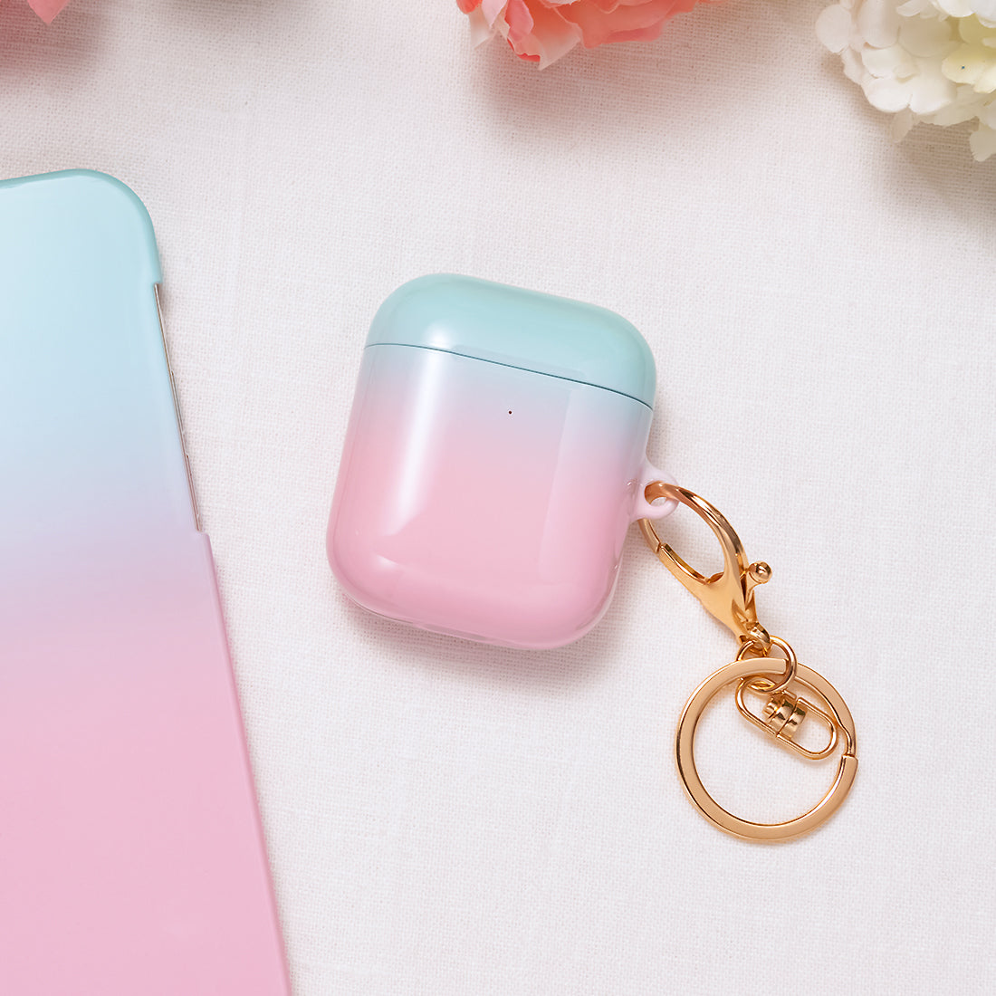 Blue Pink Pastel | Custom AirPods Case