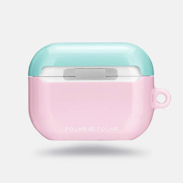 藍粉紅粉彩 | 客製化 AirPods Pro 2 耳機保護套