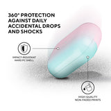藍粉紅粉彩 AirPods Pro 保護殼
