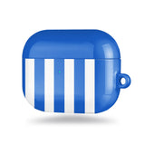 藍色直紋 AirPods Pro 客製化保護殼