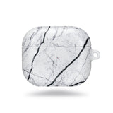 經典白色雲石紋 | 客製化 AirPods 3 保護殼
