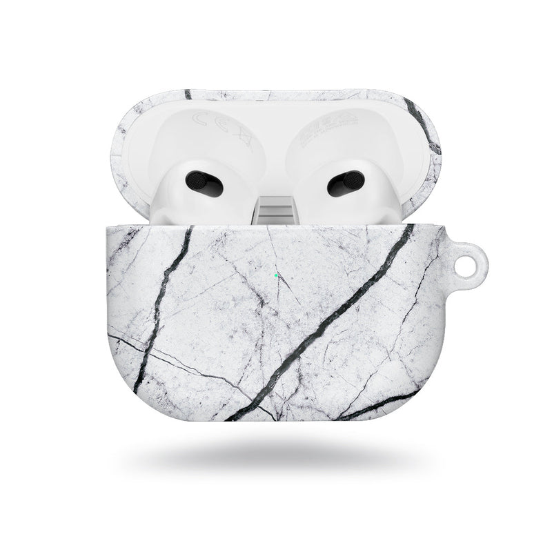 經典白色雲石紋 | AirPods 3 保護殼