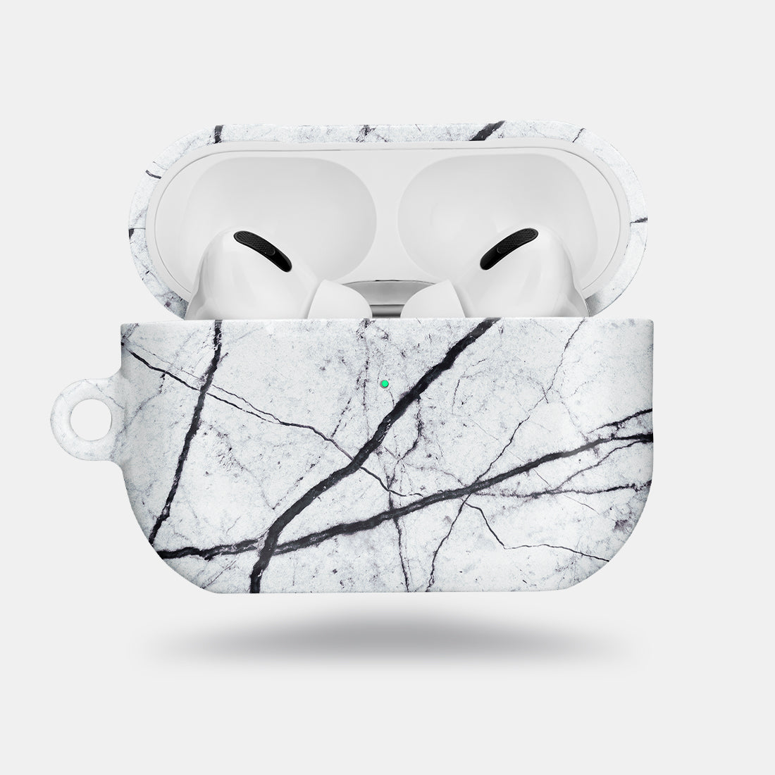 經典白色雲石紋 | AirPods Pro 2 耳機保護套