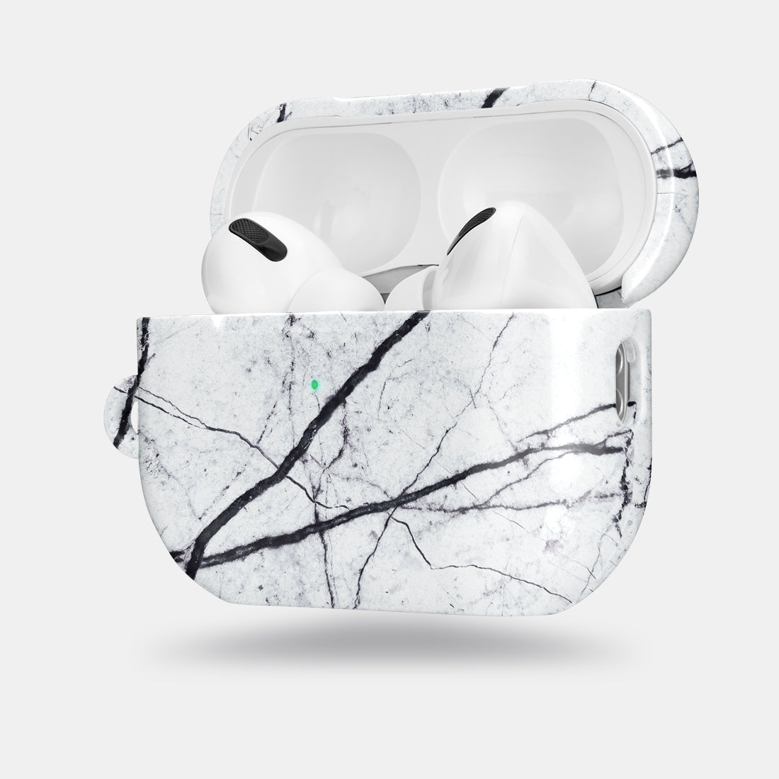 經典白色雲石紋 | AirPods Pro 2 耳機保護套