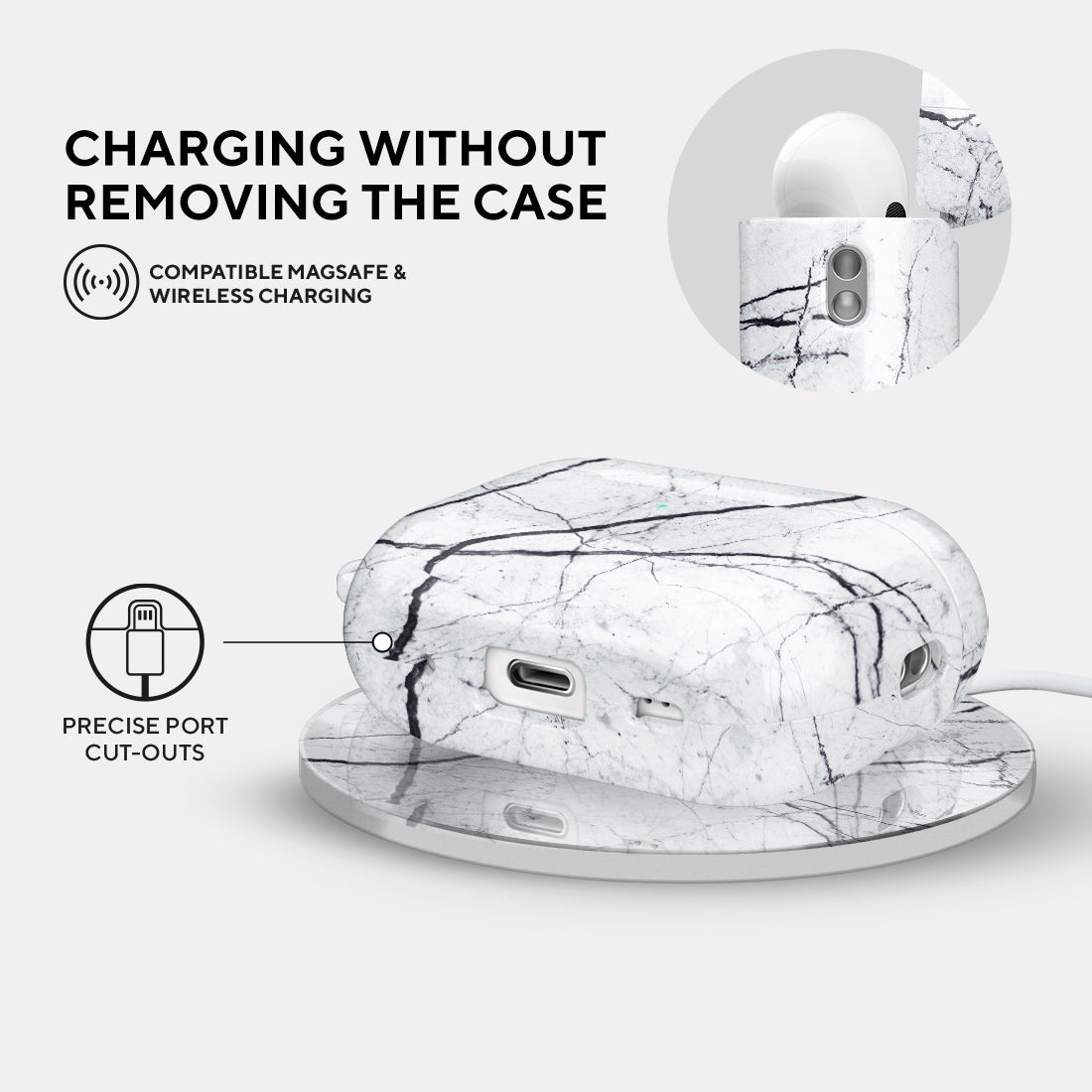Classic White | Custom AirPods Pro 2 Case