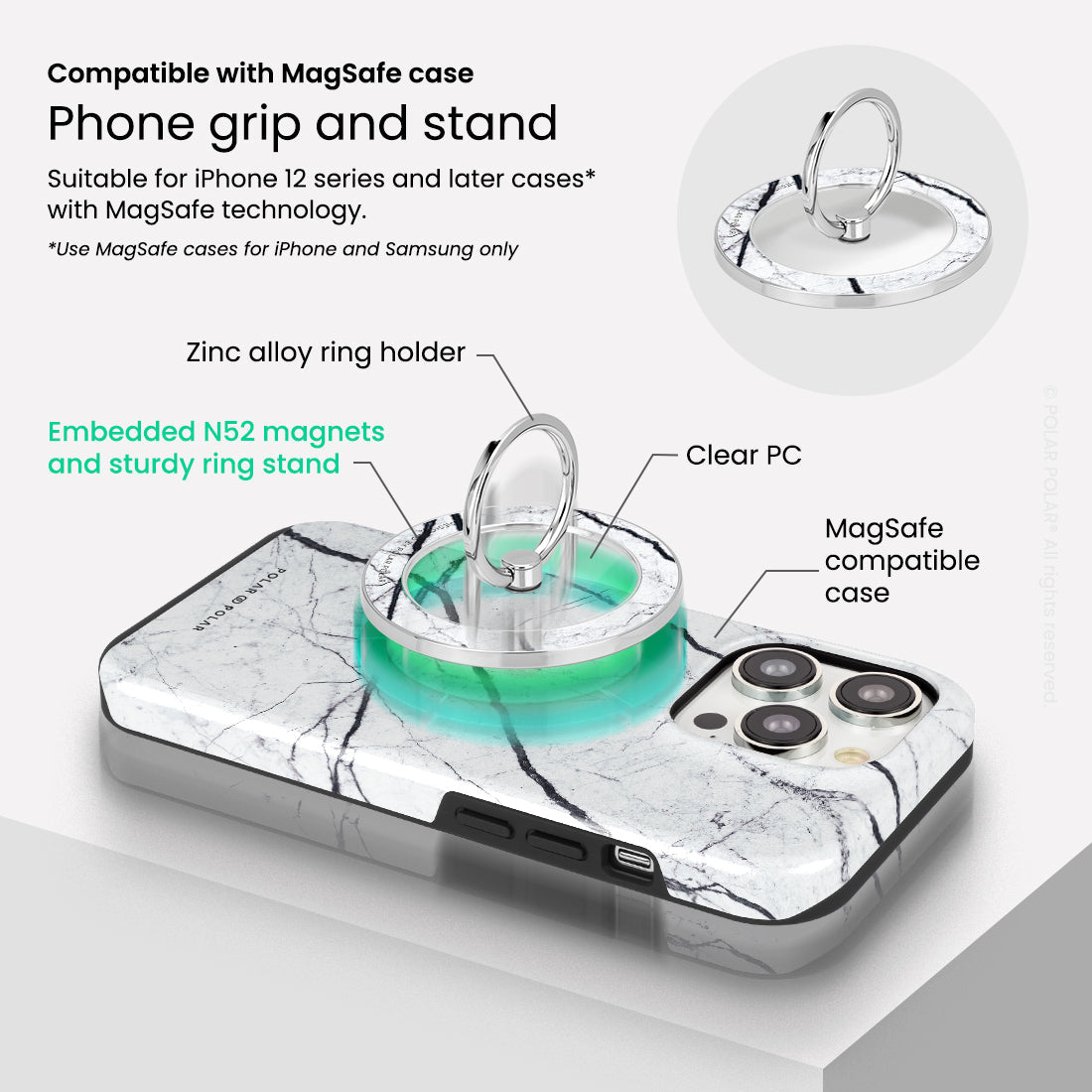 Standard_MagSafe Phone Grip and Ring Holder