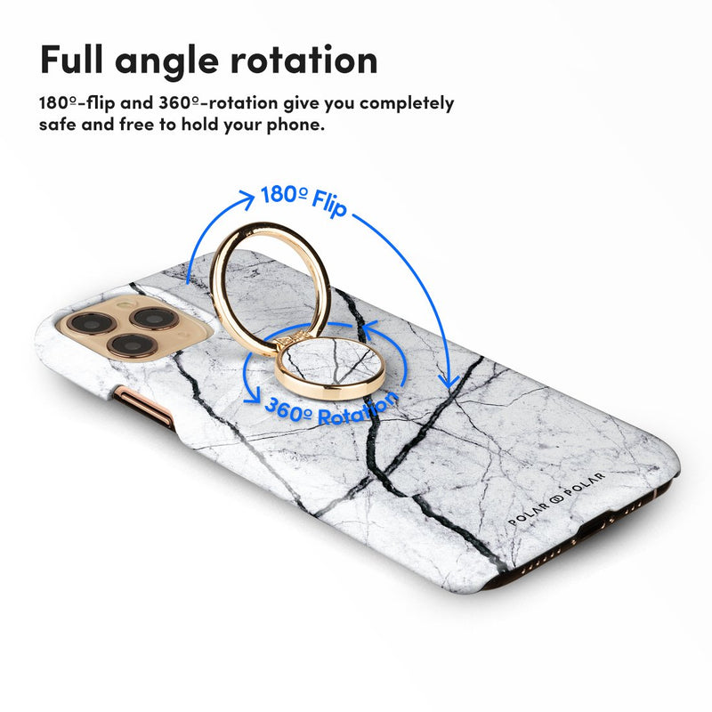 Classic White | Phone Ring Holder