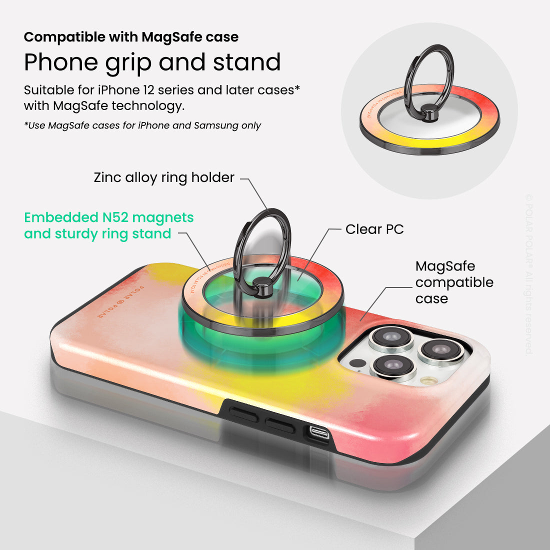 Standard_MagSafe Phone Grip and Ring Holder