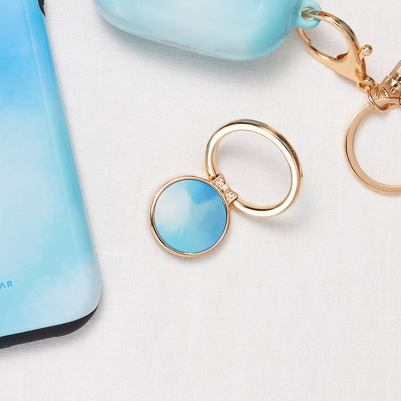 Clouds in Spring | Custom Phone Ring Holder