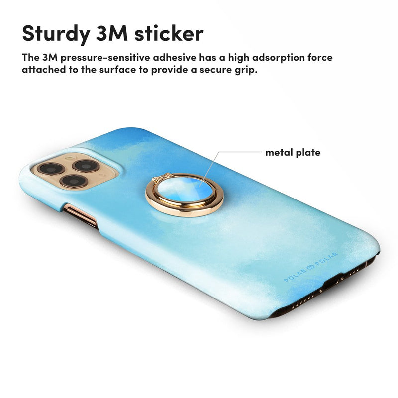 Clouds in Spring | Custom Phone Ring Holder