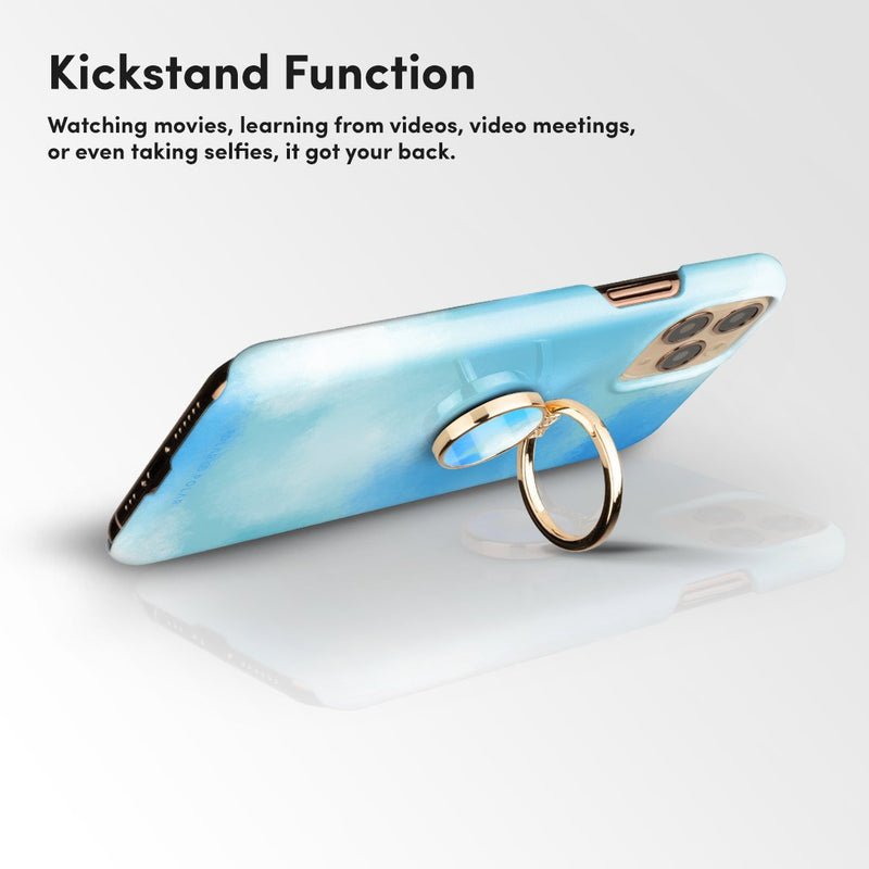 Clouds in Spring | Custom Phone Ring Holder