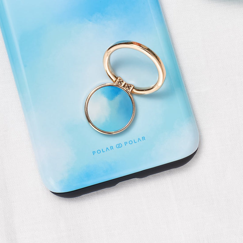 Clouds in Spring | Custom Phone Ring Holder