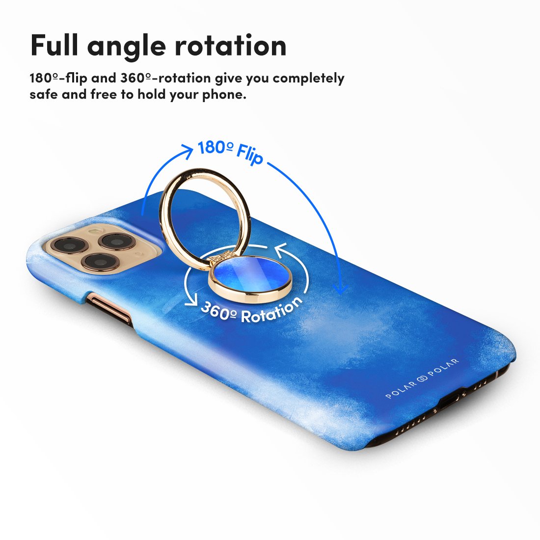 Clouds in Summer | Phone Ring Holder  (Non-MagSafe)