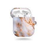 奶油咖啡紋 客製化 AirPods 保護殼