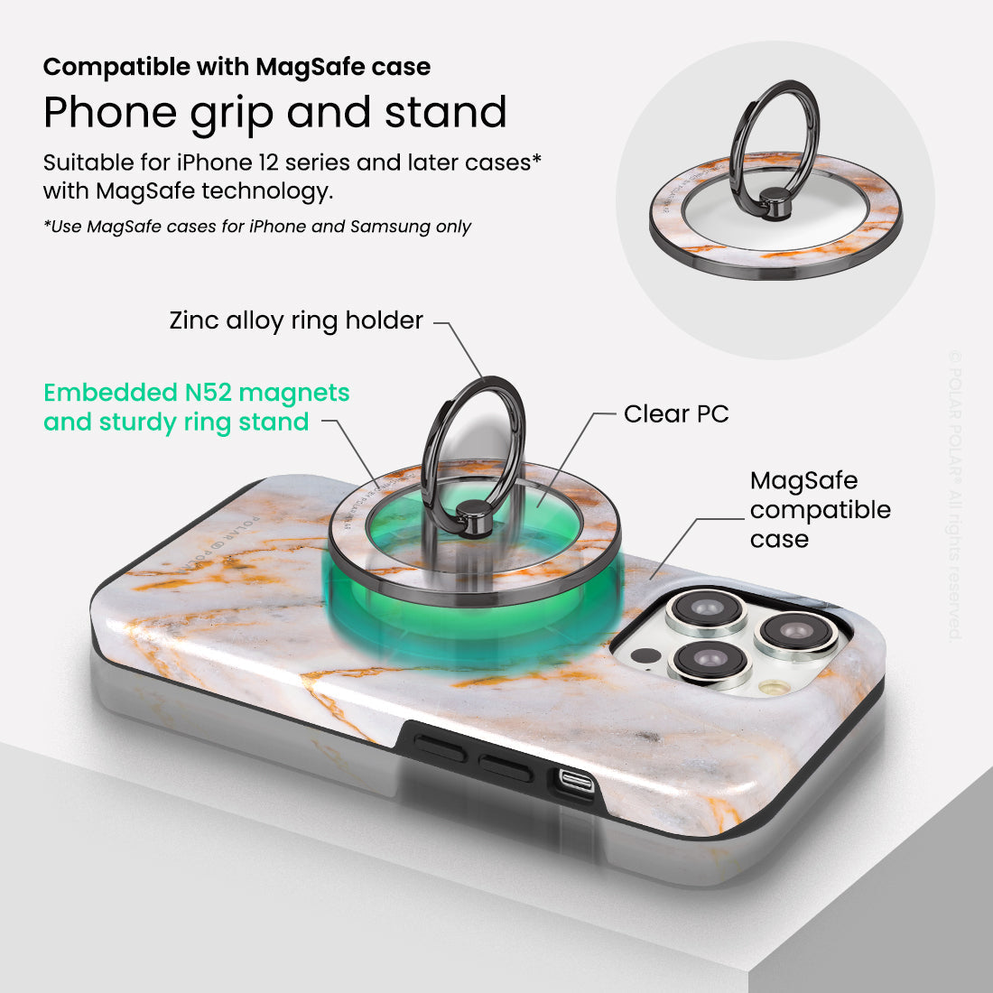 Standard_MagSafe Phone Grip and Ring Holder