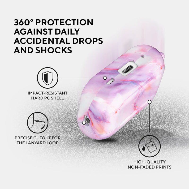 甜美棉花糖紋 | 客製化 AirPods Pro 2 耳機保護套