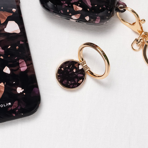 Eminence Terrazzo Gem | Phone Ring Holder