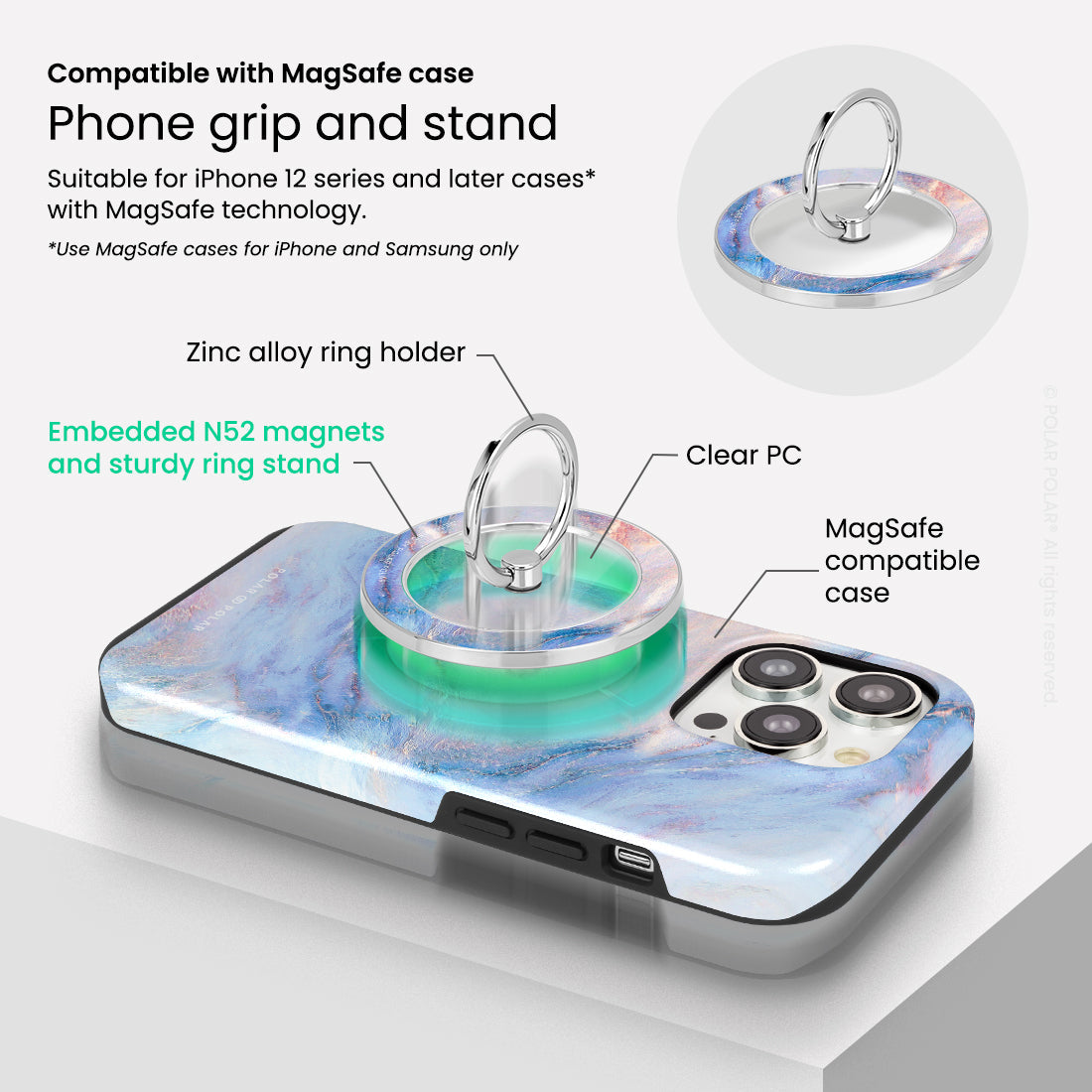 Standard_MagSafe Phone Grip and Ring Holder