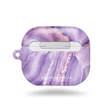 法國浪漫紫羅蘭色 | 客製化 AirPods 3 保護殼