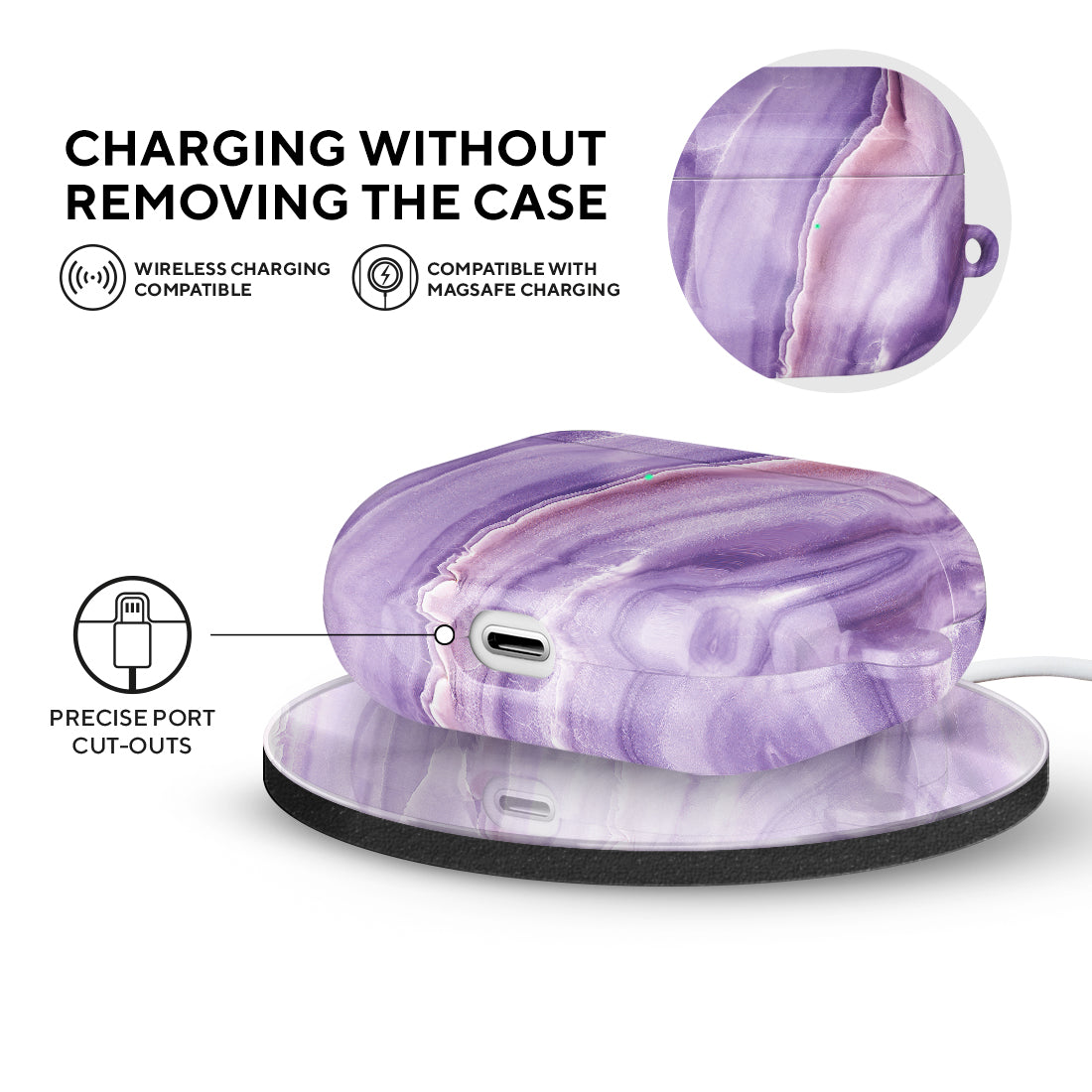 French Violet | AirPods 3 Case