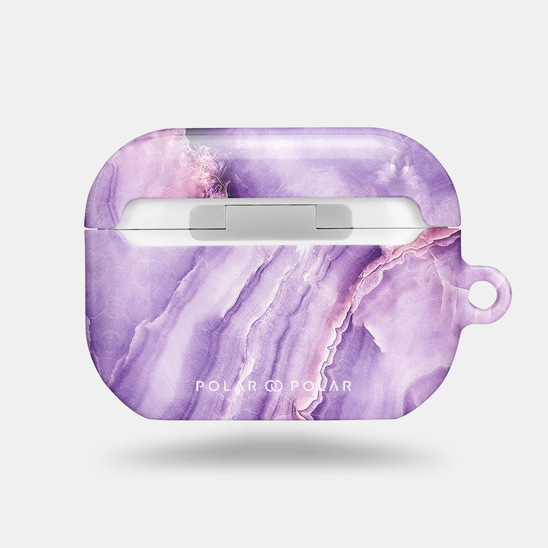 法國浪漫紫羅蘭色 | 客製化 AirPods Pro 2 耳機保護套