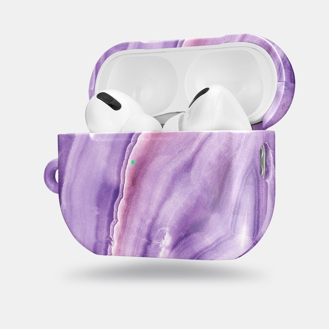 法國浪漫紫羅蘭色 | 客製化 AirPods Pro 2 耳機保護套