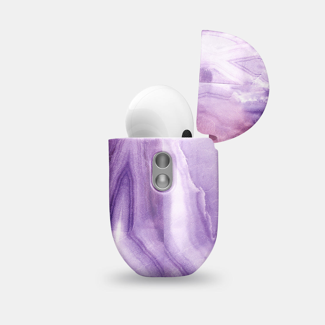 法國浪漫紫羅蘭色 | 客製化 AirPods Pro 2 耳機保護套