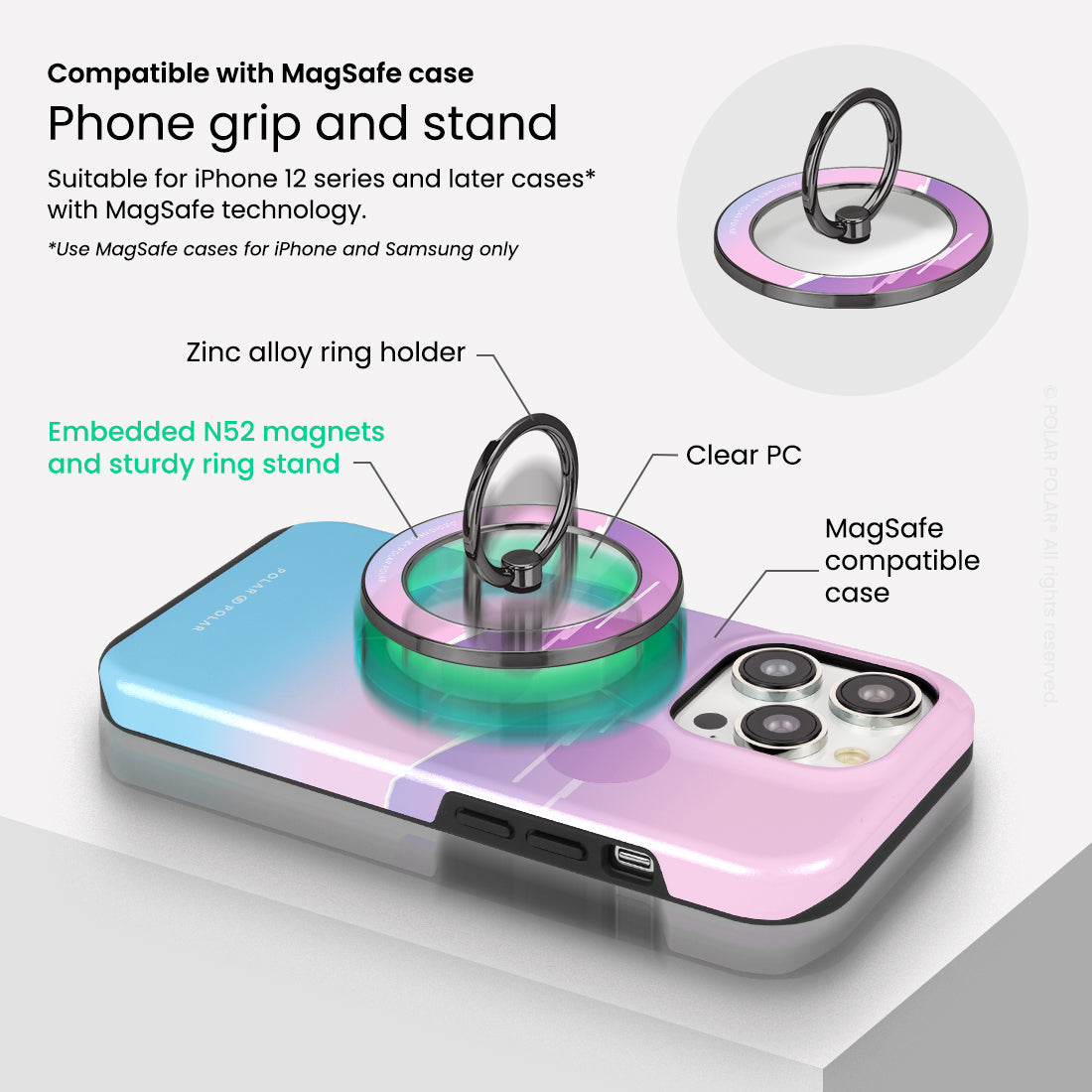 Standard_MagSafe Phone Grip and Ring Holder