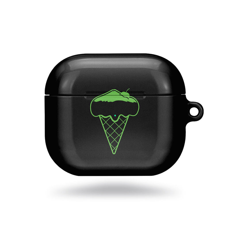 富士山雪糕 (黑) | 客製化 AirPods 3 保護殼
