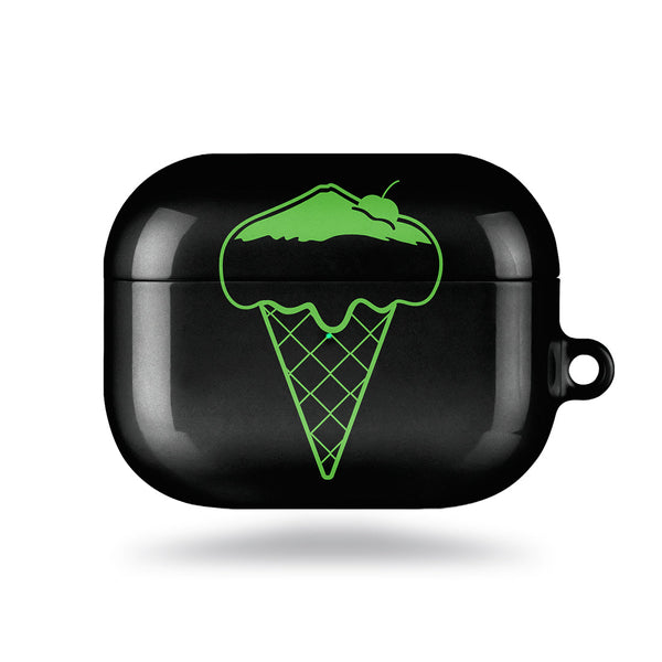 富士山雪糕 (黑) 客製化 AirPods Pro 耳機保護套