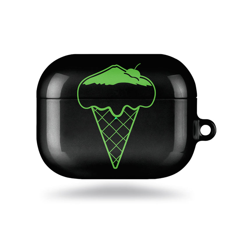 富士山雪糕 (黑) 客製化 AirPods Pro 耳機保護套