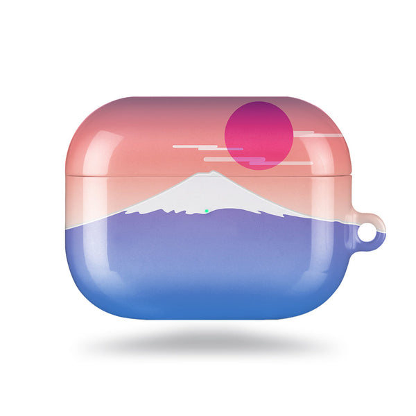 富士山藍  客製化 AirPods Pro 耳機保護套