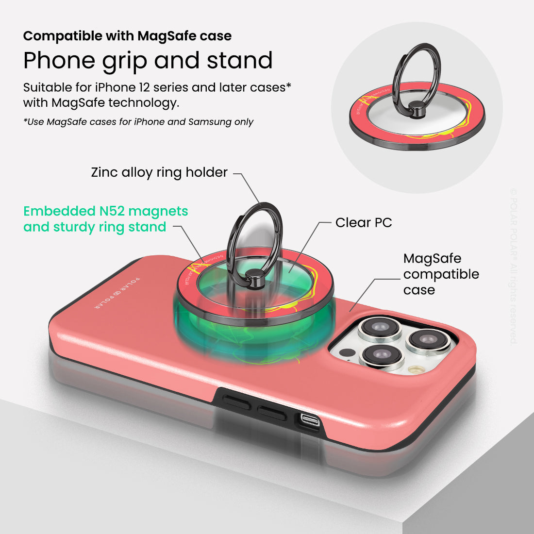 Standard_MagSafe Phone Grip and Ring Holder