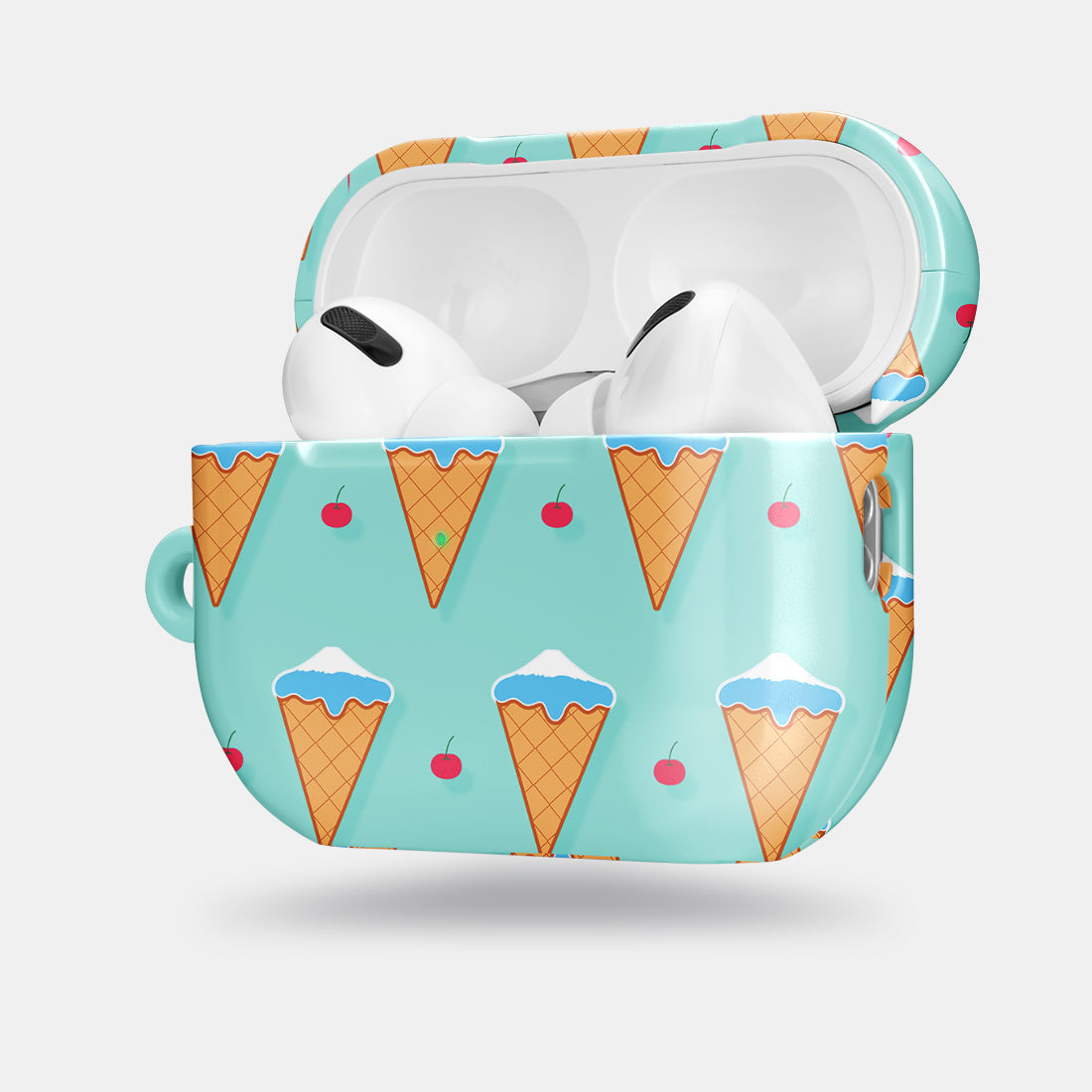 Fujisan Lake Blue Ice Cream | Custom AirPods Pro 2 Case