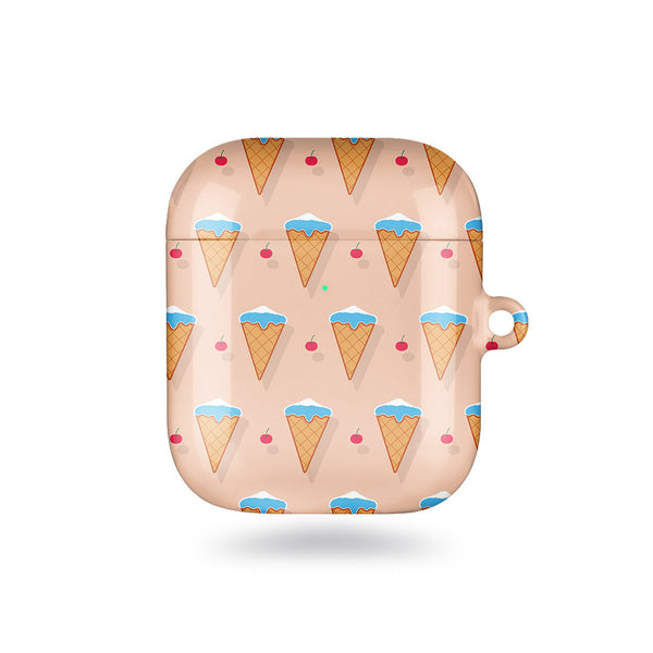 Fujisan Peach Ice Cream | AirPods Case