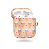富士山雪糕 (桃) 客製化 AirPods 耳機保護套