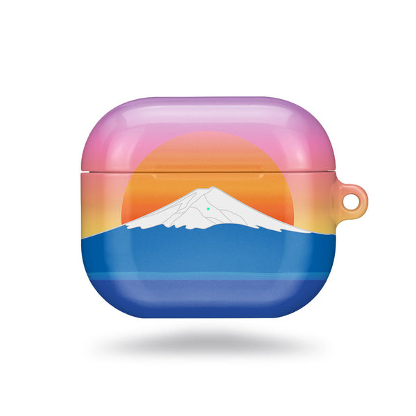 夕陽富士山 | 客製化 AirPods 3 保護殼