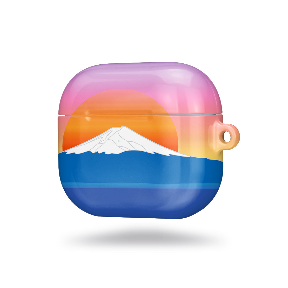 夕陽富士山 | 客製化 AirPods 3 保護殼